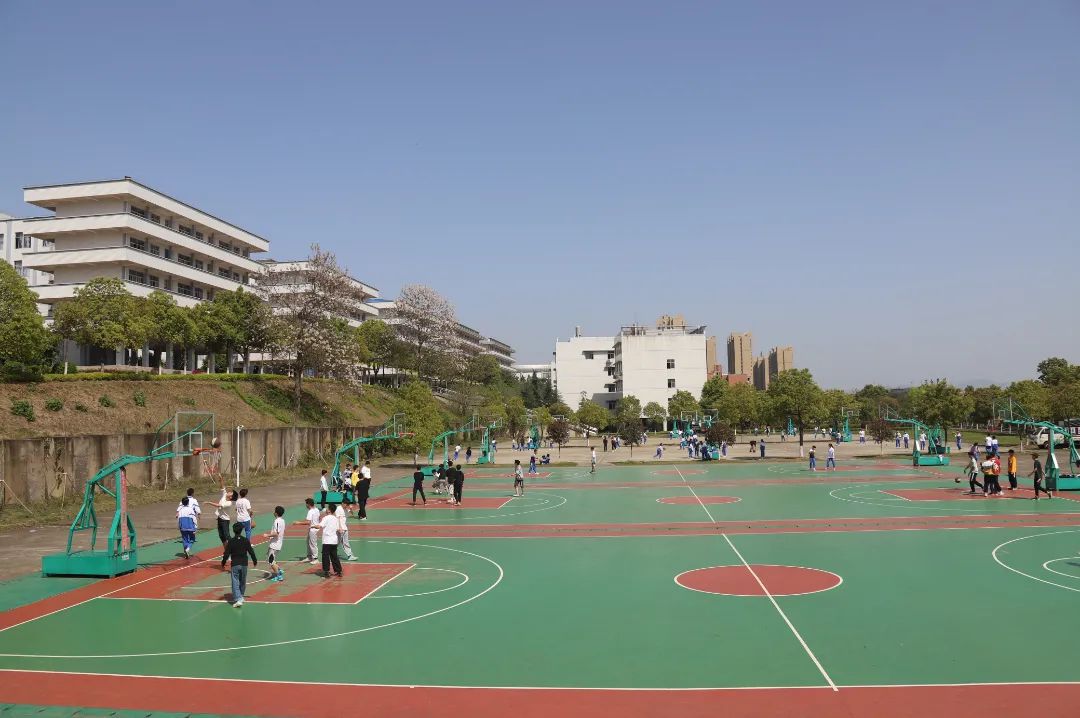 永州陶铸中学环境实景