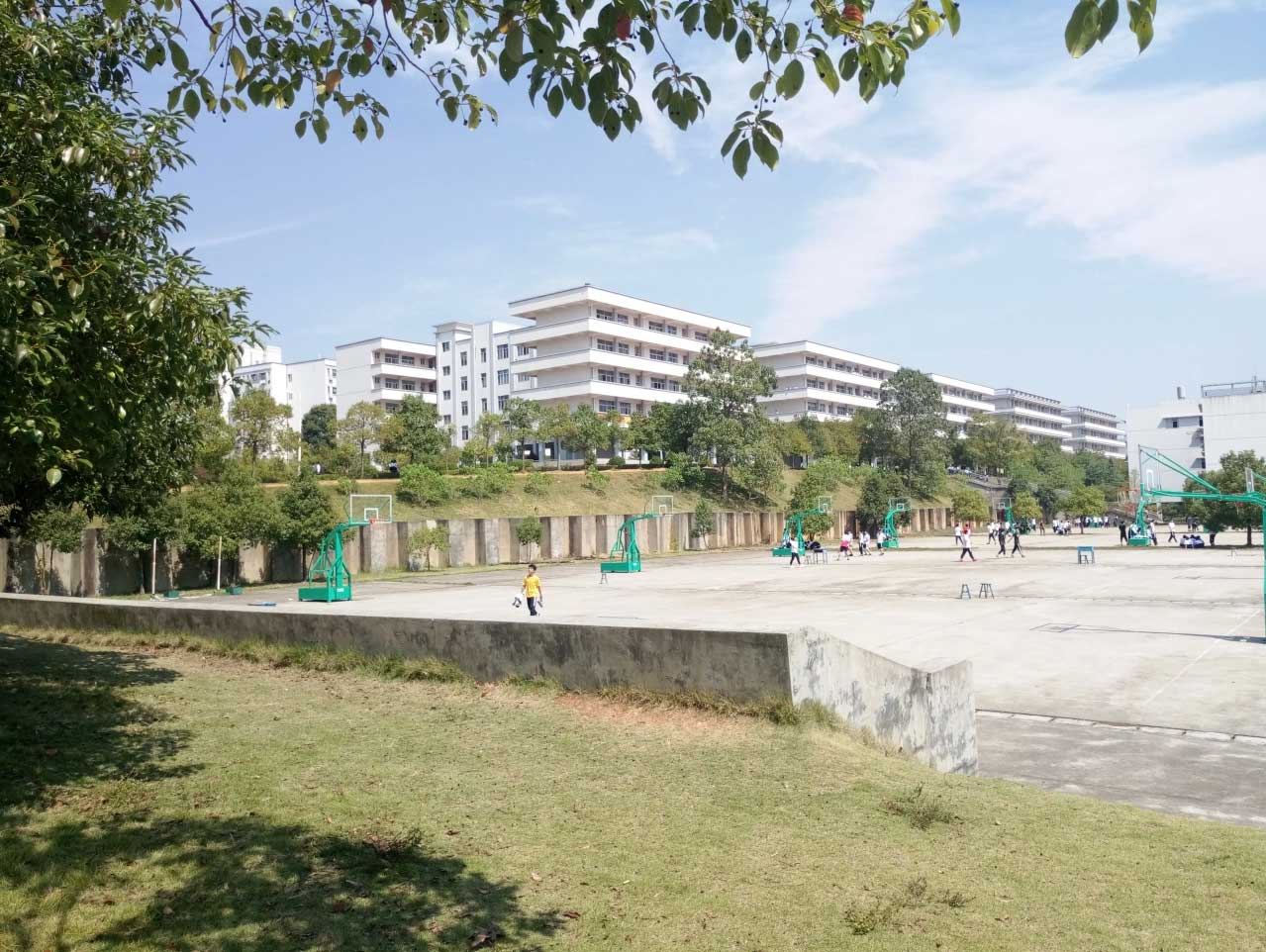 永州陶铸中学环境实景